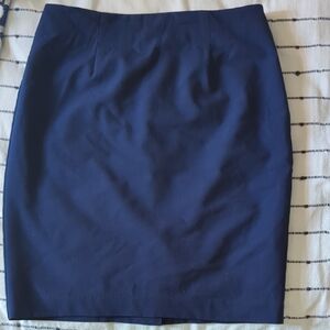 Forever 21 Dark Blue Pencil Skirt